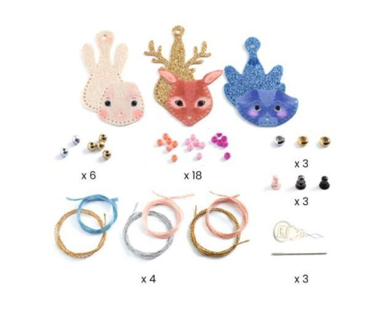 Djeco DIY Glinsterende Kettingen (dj07997) - SPADT - speelgoed met advies