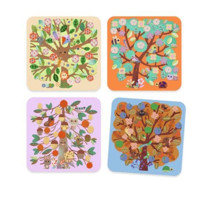 Djeco Door de Seizoenen Heen (dj00089) - SPADT - speelgoed met advies