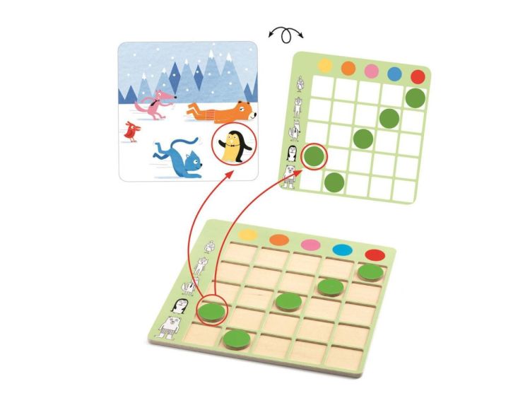 Djeco Eduludo 'Animo Colorix' (DJ08359) - SPADT - speelgoed met advies