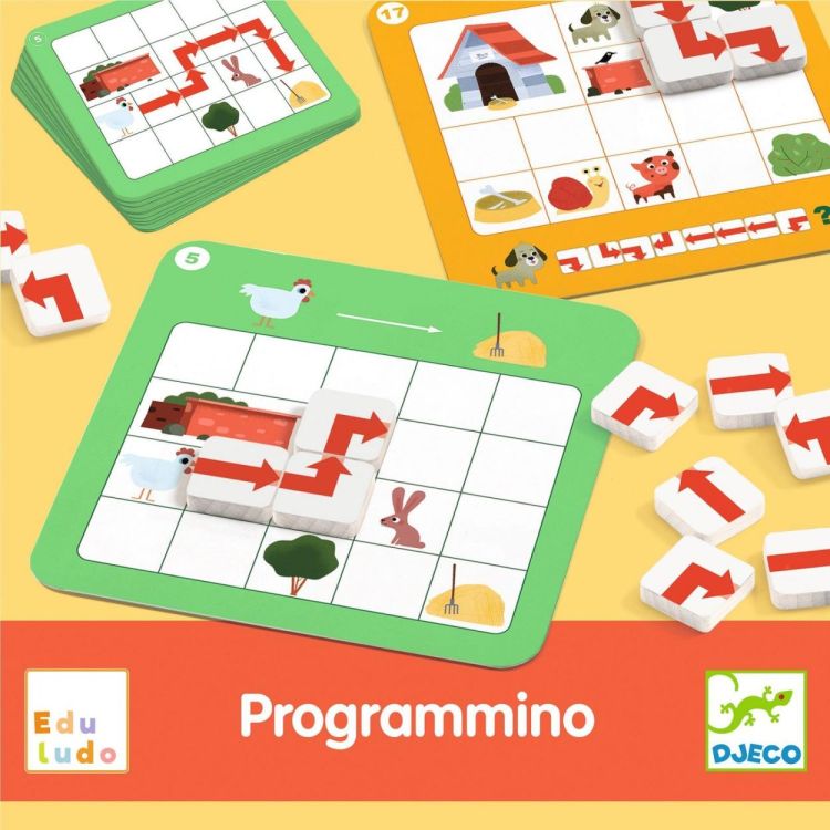 Djeco Eduludo Programmino (dj08343) - SPADT - speelgoed met advies