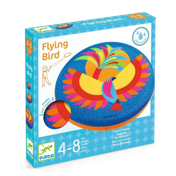 Djeco Frisbee Flying Bird (dj02037) - SPADT - speelgoed met advies