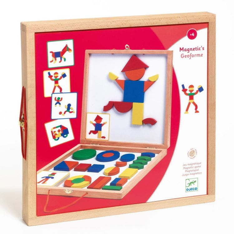 Djeco 'Geoforme' Magneetbord (dj03130) - SPADT - speelgoed met advies