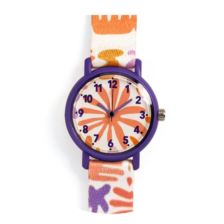 Djeco Kinderhorloge 'Blaadjes' (DD00433) - SPADT - speelgoed met advies