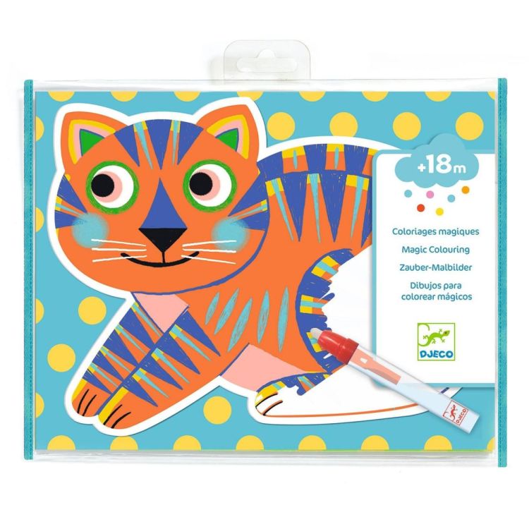 Djeco Kleuren met Water 'Animaloma' (dj09068) - SPADT - speelgoed met advies