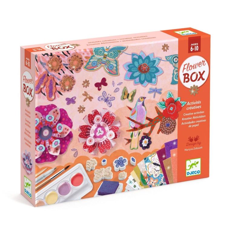 Djeco Knutseldoos 'Flower Box' (dj09330) - SPADT - speelgoed met advies