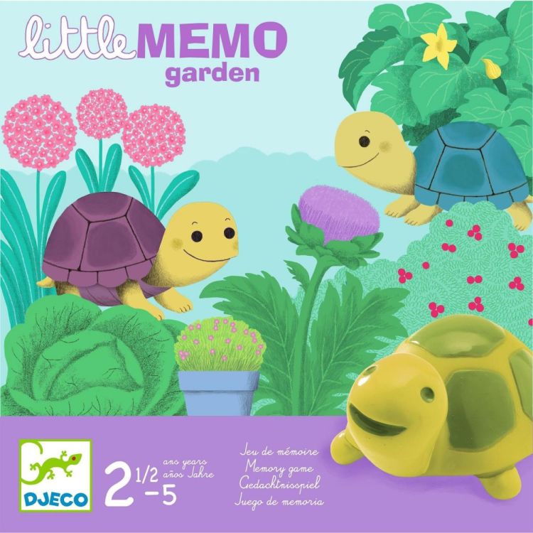 Djeco Little Memo Garden (dj08559) - SPADT - speelgoed met advies