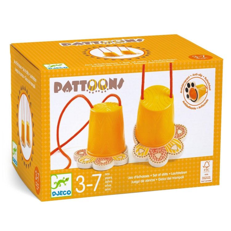 Djeco Loopklossen 'Pattoons' (dj02059) - SPADT - speelgoed met advies