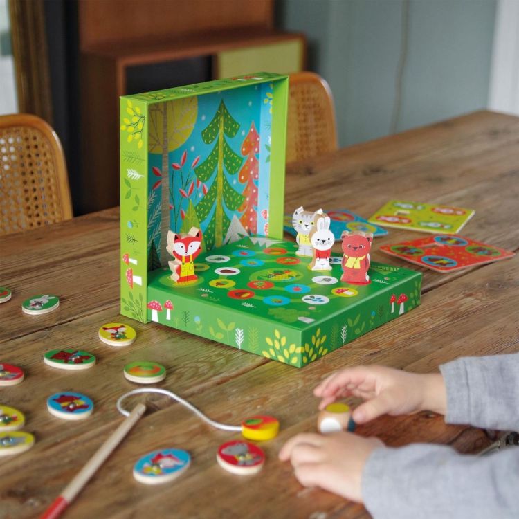 Djeco Ludo Wood 4 in 1 spellen. (dj01628) - SPADT - speelgoed met advies