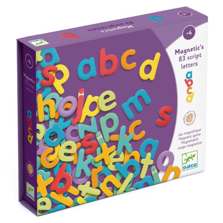 Djeco Magnetische leesletters (83) (dj03102) - SPADT - speelgoed met advies