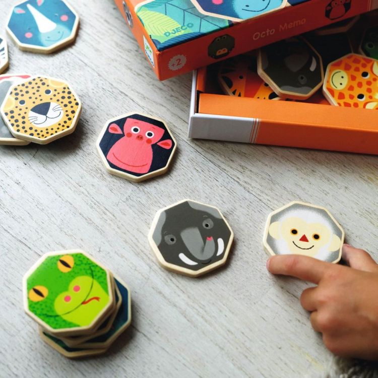 Djeco Octo Memory (dj01648) - SPADT - speelgoed met advies
