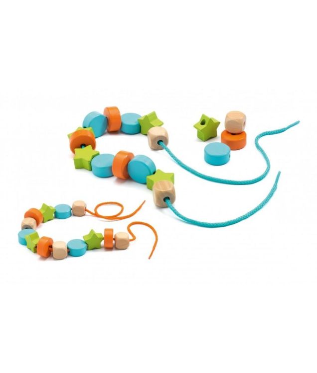 Djeco Parels Rijgen 'Filacolor' (dj06160) - SPADT - speelgoed met advies