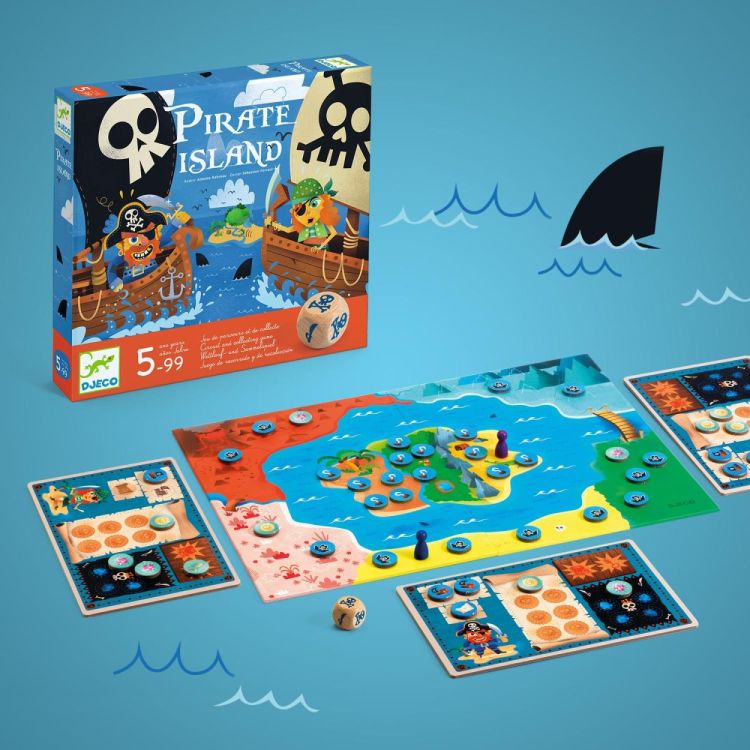 Djeco Pirate Island (dj08595) - SPADT - speelgoed met advies