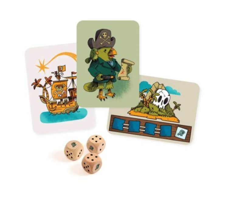 Djeco Pirates 'n Dice (dj00830) - SPADT - speelgoed met advies