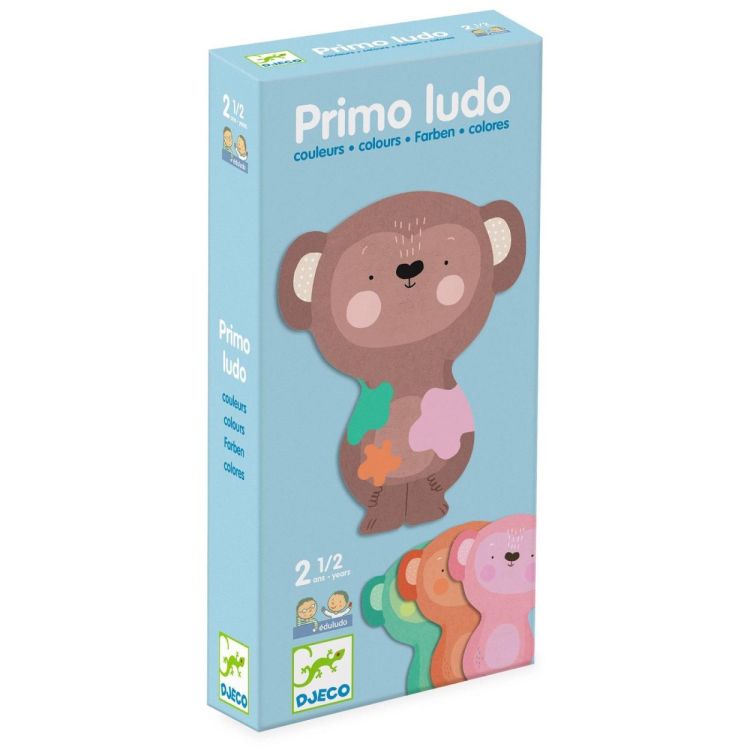 Djeco Primo Ludo 'Kleuren leren' (dj08367) - SPADT - speelgoed met advies