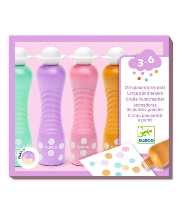 Djeco Schuimmarkers Pearly (DJ09058) - SPADT - speelgoed met advies