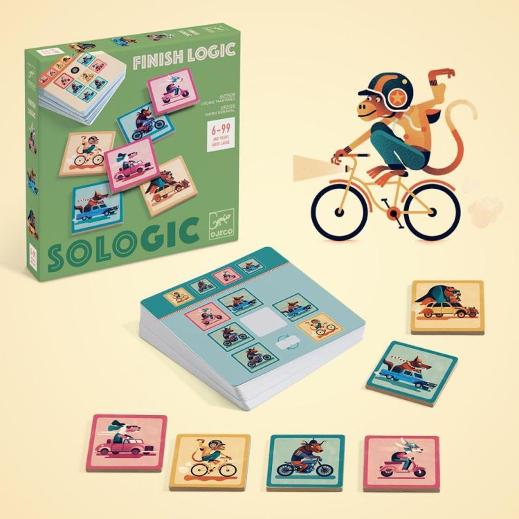 Djeco SoLogic - Finish Logic (dj08540) - SPADT - speelgoed met advies