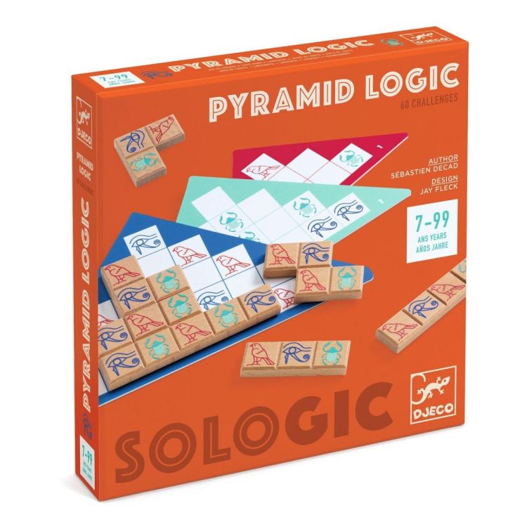 Djeco SoLogic - Pyramid Logic (dj08532) - SPADT - speelgoed met advies