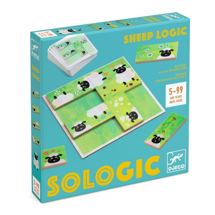 Djeco SoLogic - Sheep Logic (dj08473) - SPADT - speelgoed met advies