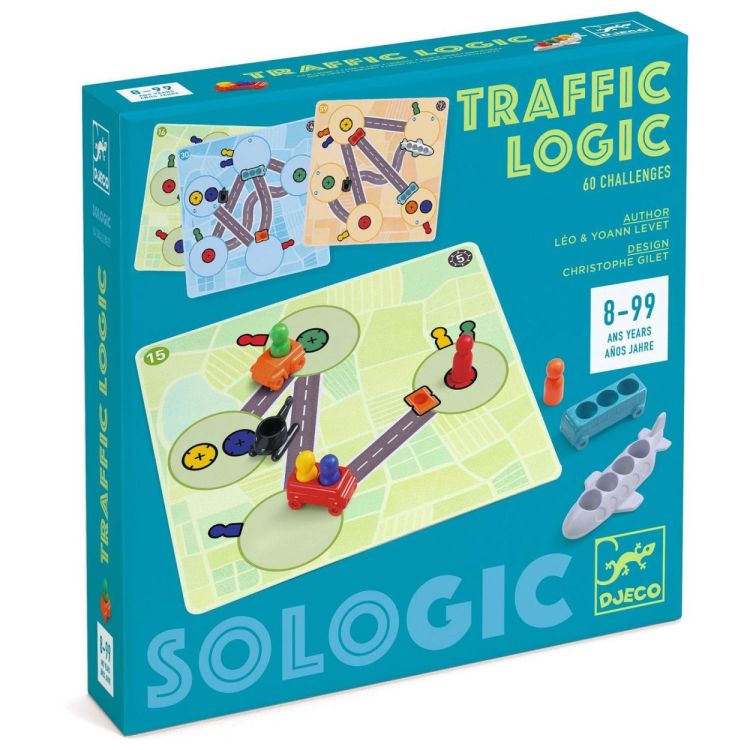 Djeco SoLogic - Traffic Logic (dj08585) - SPADT - speelgoed met advies