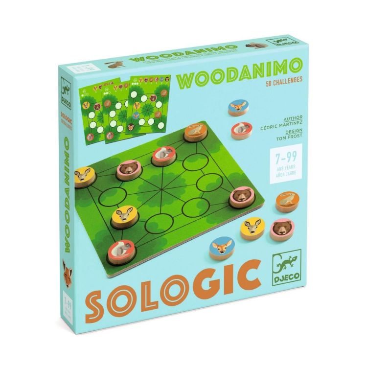 Djeco SoLogic - Woodanimo (dj08587) - SPADT - speelgoed met advies