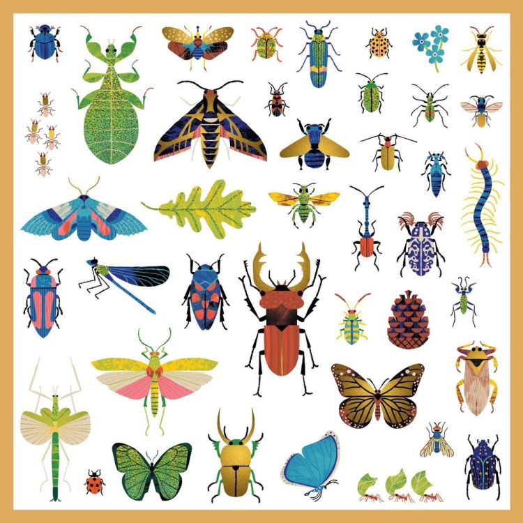 Djeco Stickers Insecten (160) (dj09282) - SPADT - speelgoed met advies