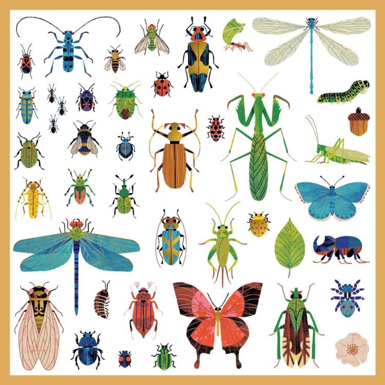 Djeco Stickers Insecten (160) (dj09282) - SPADT - speelgoed met advies