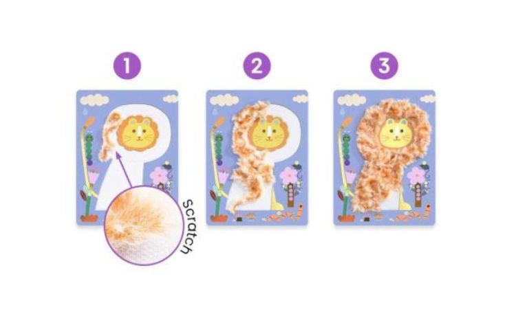 Djeco Wol en Klittenband. Fluffy Friends (DJ09128) - SPADT - speelgoed met advies