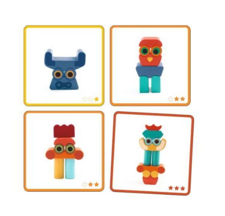 Djeco Ze Faces (dj06439) - SPADT - speelgoed met advies