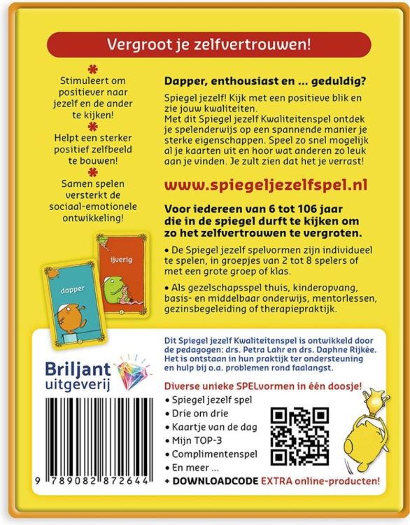 Dubbelzes Spiegel jezelf spel (BRI-SJS) - SPADT - speelgoed met advies