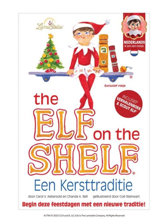  Elf on the Shelf 'Een Kersttraditie' Meisje (5401318) - SPADT - speelgoed met advies