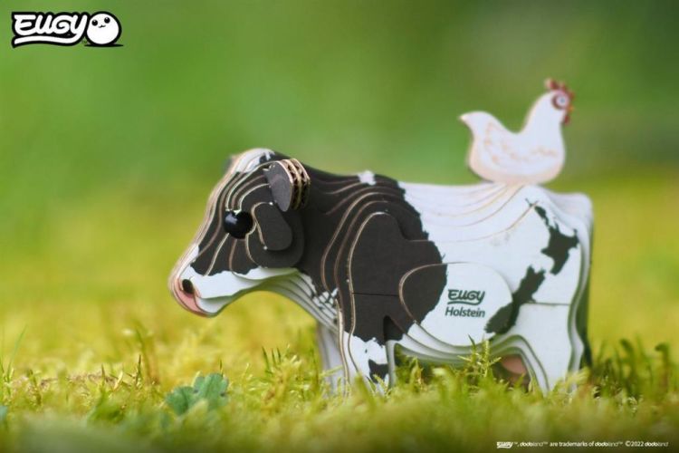 Eugy Eugy 3D Model 'Boerderijdier/Holstein Koe' (5313913) - SPADT - speelgoed met advies