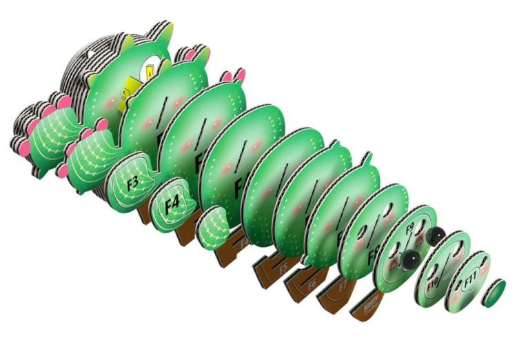 Eugy Eugy 3D Model 'Fantasie/Cactus' (5314130) - SPADT - speelgoed met advies