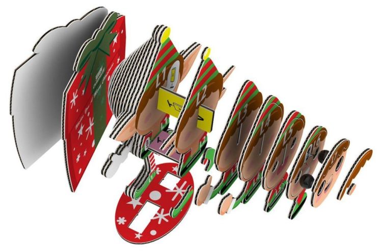 Eugy Eugy 3D Model 'Kerst/Kerst Elf' (5313932) - SPADT - speelgoed met advies