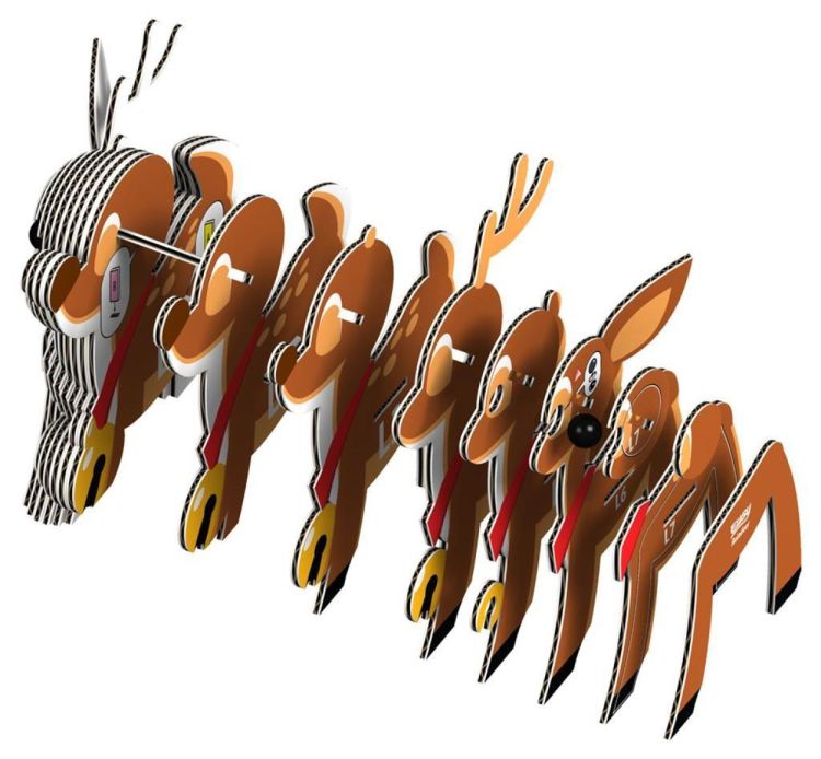 Eugy Eugy 3D Model 'Kerst/Rendier' (5313954) - SPADT - speelgoed met advies