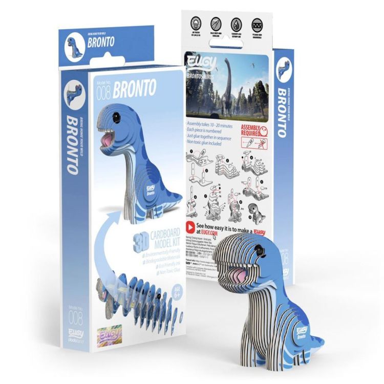 Eugy Eugy 3D Model 'Prehistorie/Bronto' (5313936) - SPADT - speelgoed met advies