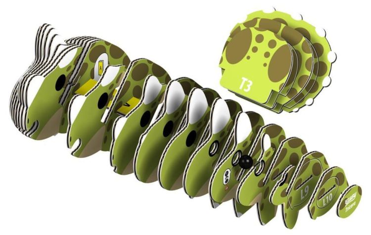 Eugy Eugy 3D Model 'Prehistorie/Triceratops' (5313916) - SPADT - speelgoed met advies