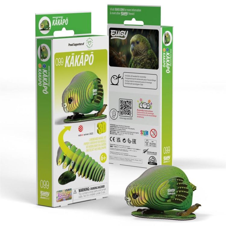Eugy Eugy 3D Model 'Vogel/Kakapo' (5314012) - SPADT - speelgoed met advies