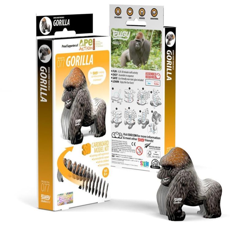 Eugy Eugy 3D Model 'Wild Dier/Gorilla' (5313977) - SPADT - speelgoed met advies