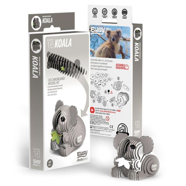 Eugy Eugy 3D Model 'Wild Dier/Koala' (5313988) - SPADT - speelgoed met advies