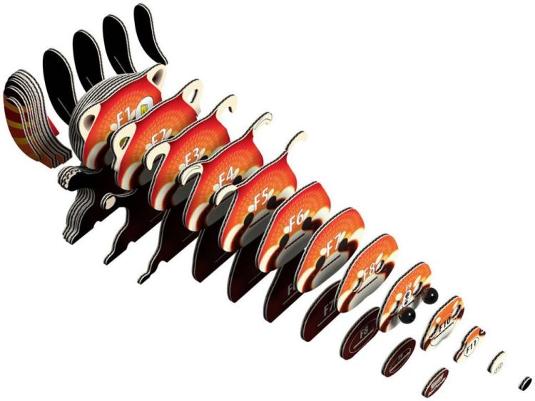 Eugy Eugy 3D Model 'Wild Dier/Rode Panda' (5314126) - SPADT - speelgoed met advies