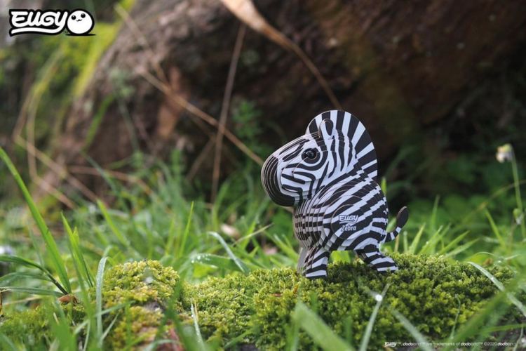 Eugy Eugy 3D Model 'Wild Dier/Zebra' (5313906) - SPADT - speelgoed met advies