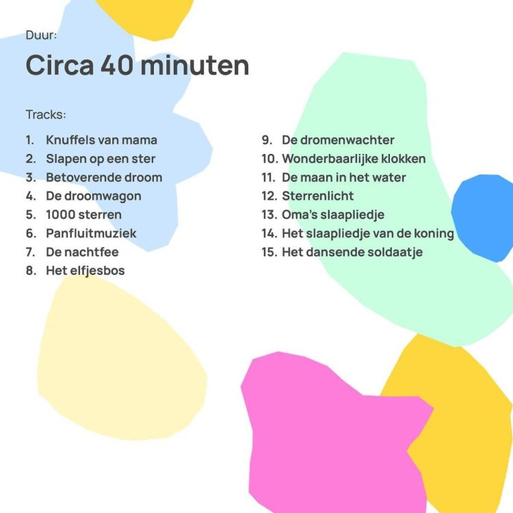 FABA Zachte Slaapliedjes (FFN30002) - SPADT - speelgoed met advies