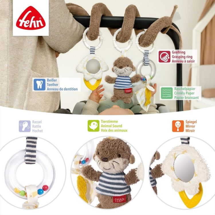 Fehn Activiteitenspiraal Otter Theo (47141) - SPADT - speelgoed met advies