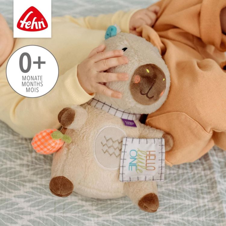 Fehn Knuffel Capibara 'Hello Little One' (40029) - SPADT - speelgoed met advies