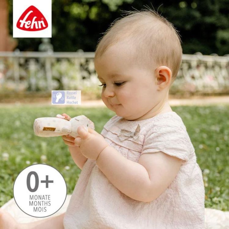 Fehn Mini Rammelaar Muis (45154) - SPADT - speelgoed met advies