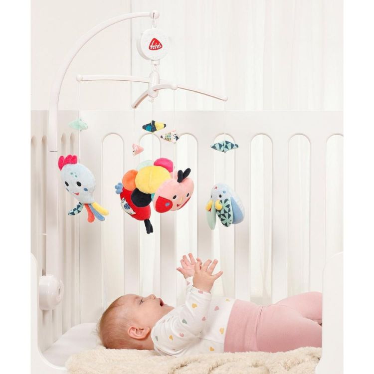 Fehn Muziekmobiel Color Friends (55191) - SPADT - speelgoed met advies