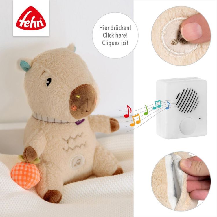 Fehn Slaaphulp Capibara (40043) - SPADT - speelgoed met advies
