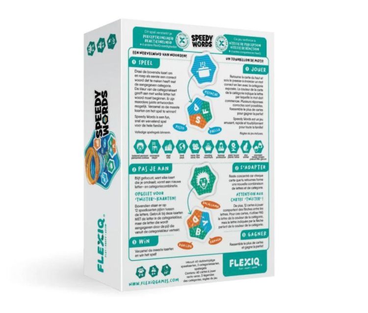Flexiq Speedy Words (FLEX014) - SPADT - speelgoed met advies