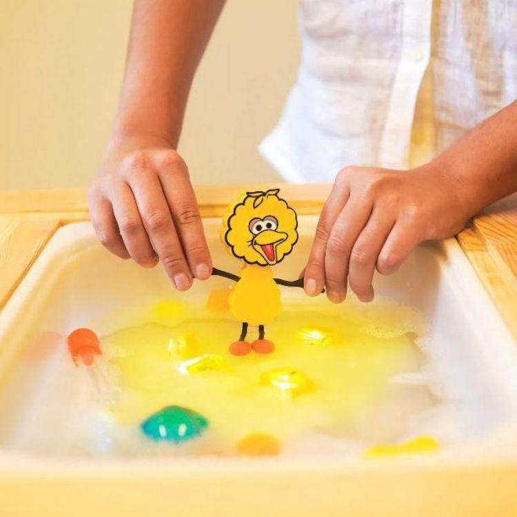 Glo Pals Glo Pals 'Big Bird, Sesamstraat' (GP-FIN-CHAR-BIGBIRD) - SPADT - speelgoed met advies