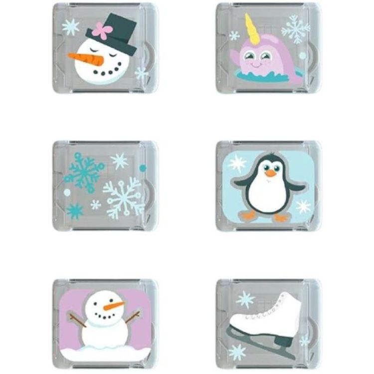 Glo Pals Glo Pals Light-Up Cubes Winter (GP 6 PK winter) - SPADT - speelgoed met advies